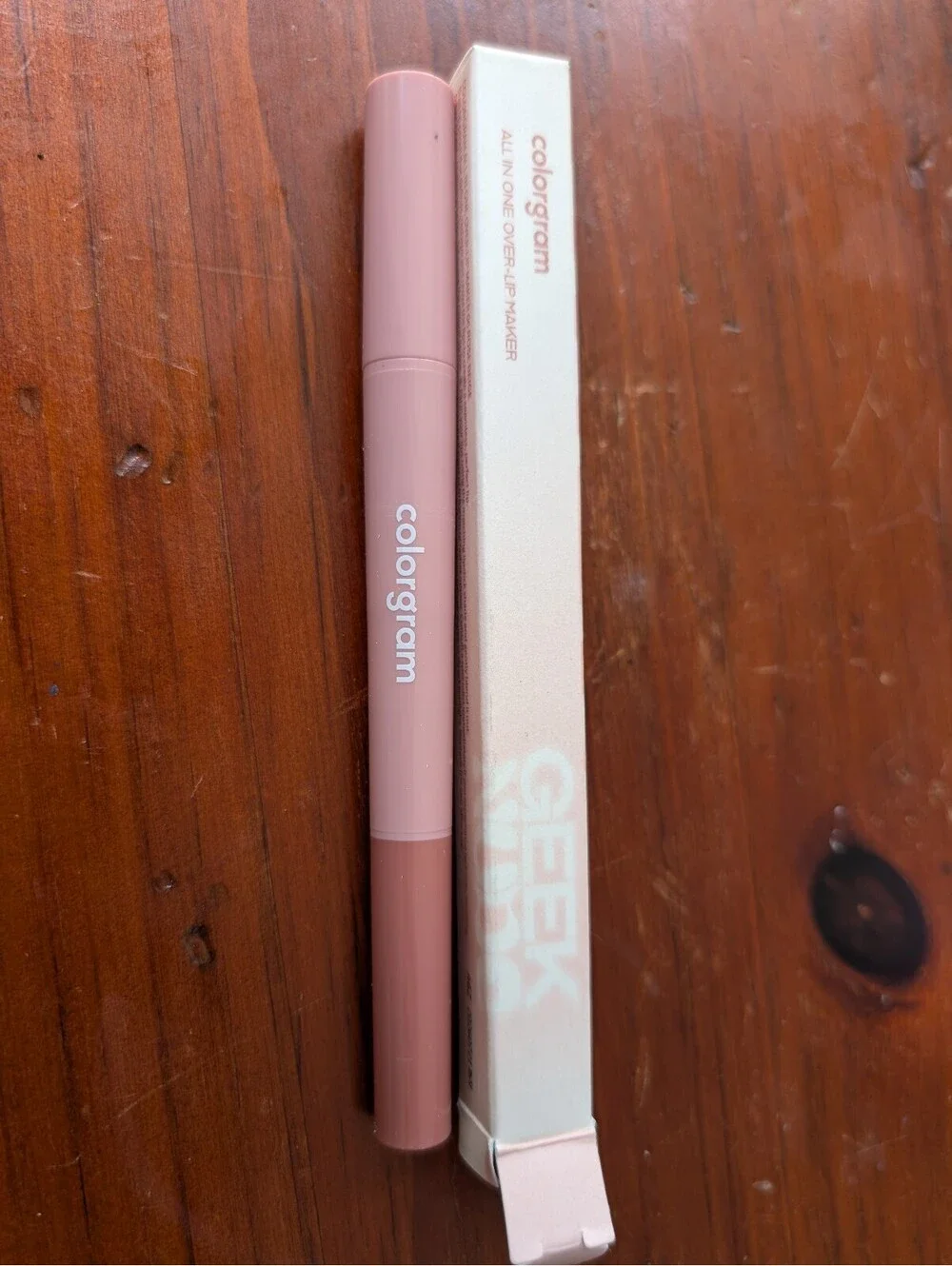 Colorgram All In One Lip Maker Rose Beige NIB